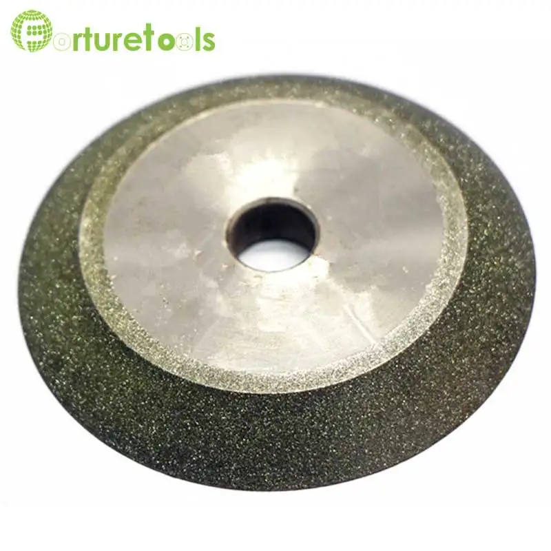 Taperized Electroplated diamond grinding wheel for tungsten carbide tools sharpening electroplated CBN wheel 1/2 inch hole E014