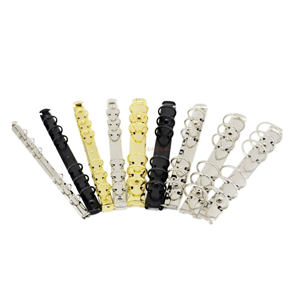A4 B5 A5 A6 A7 Loose leaf Spiral notebook metal clip ring binder 1.5/2/3cm diameter DIY fill paper storage folder accessories A4 B5 A5 A6 A7 Loose leaf Spiral notebook metal clip ring binder 1.5/2/3cm diameter DIY fill paper storage folder accessories