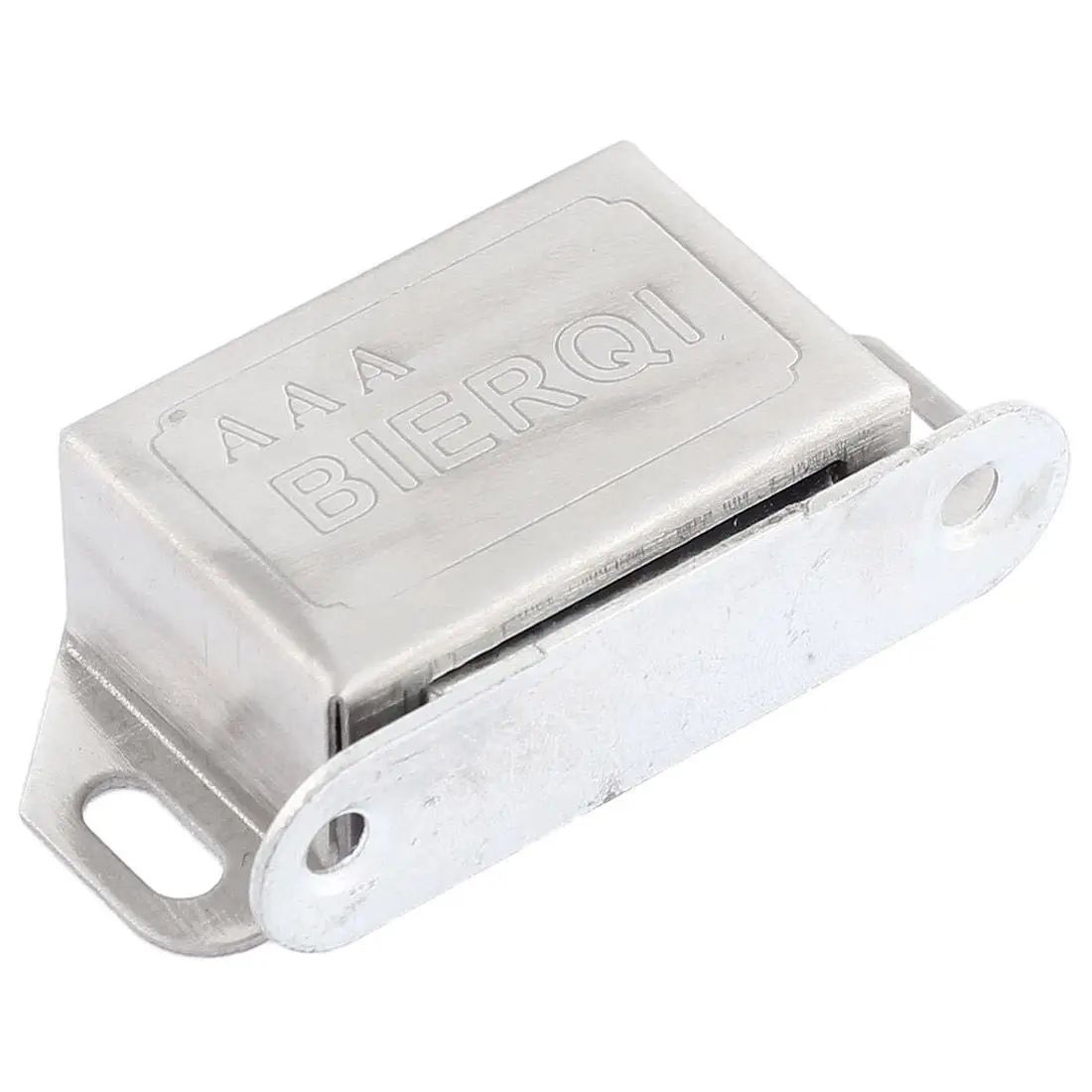 

Door Cabinet Cupboard Stainless Steel Magnetic Stopper Holder Silver Tone