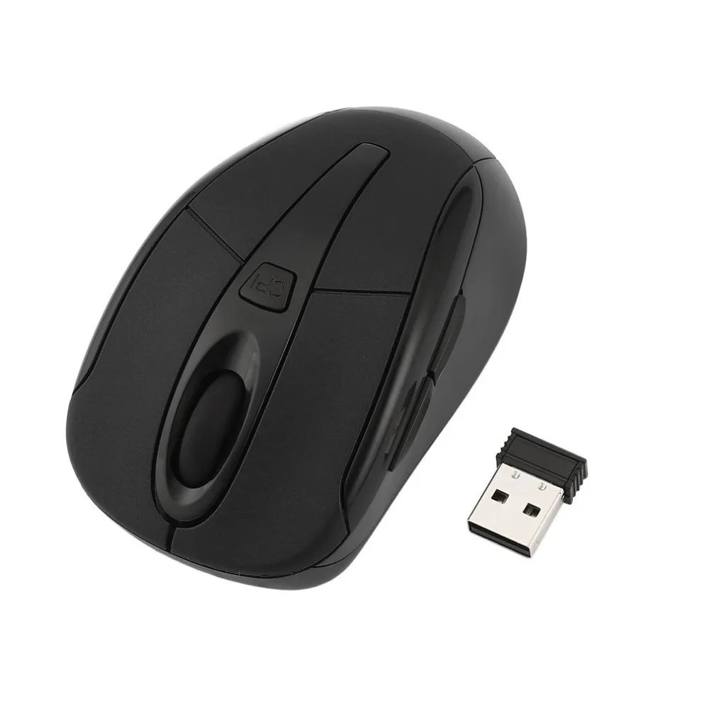 Silent Wireless Optical Mouse High Speed 3 color Mute Button Gaming ...