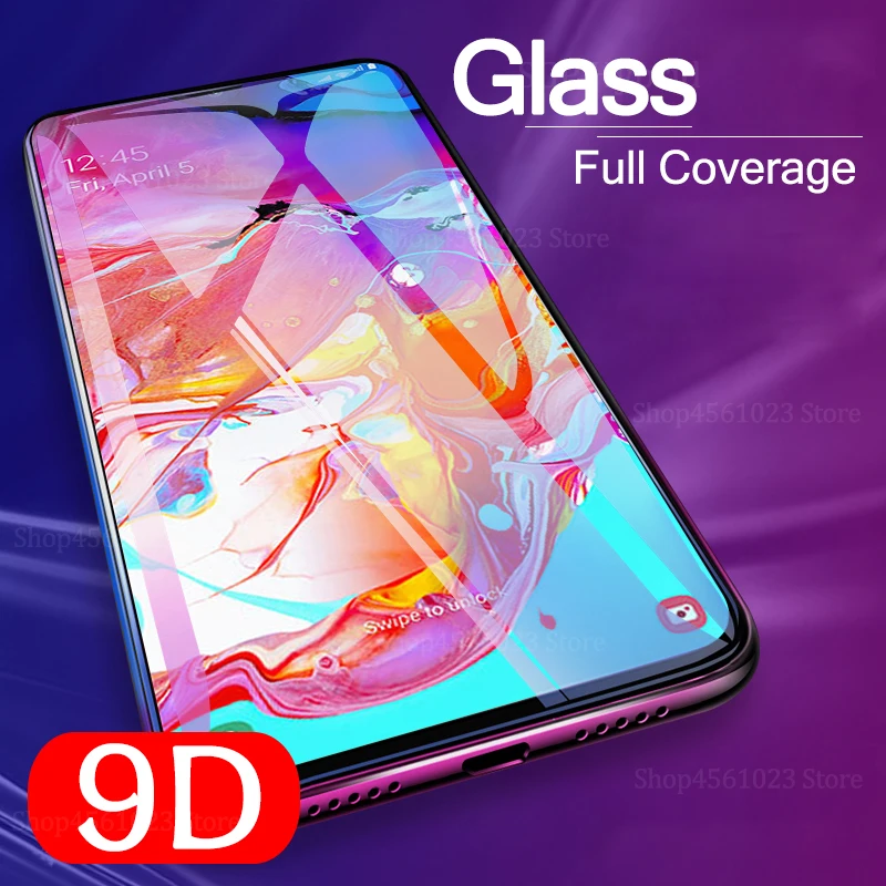 9D полная проклейка для Samsung Galaxy A70 A40 A30 A50 защитное стекло на Galax A 50 30 40 70 50A 30A 70A