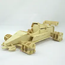 Автомобиль деревянные головоломки игрушки для детей развивающие 3D Сборка модель деревянный автомобиль Обучающие игрушки Пазлы