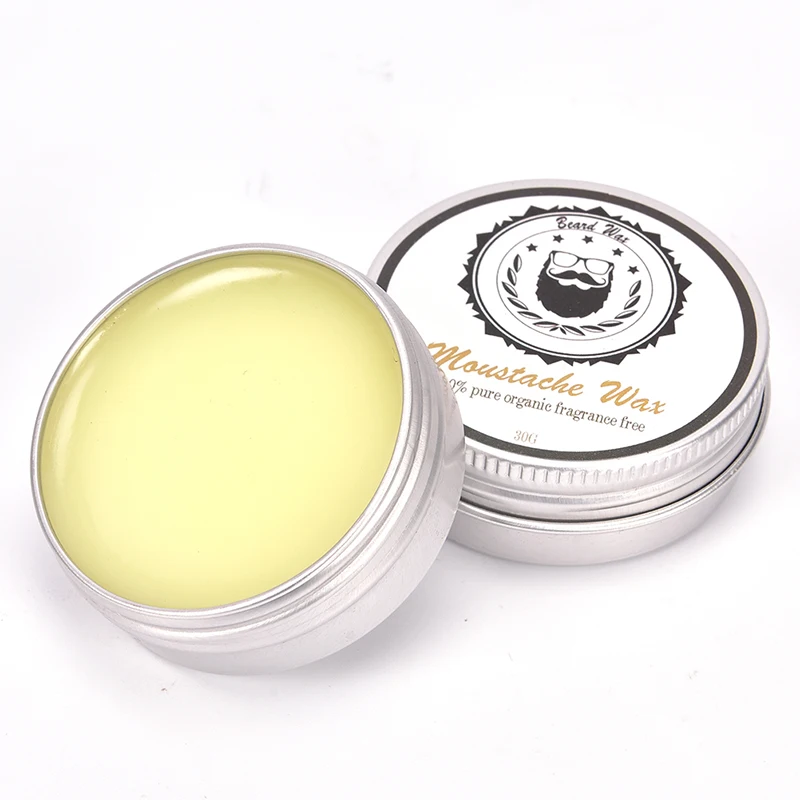 

30g Organic Beard Preboily Conditioner Leave in Styling Moisturizing Effect Beard Care Natural Men Beard Hair Wax Balm