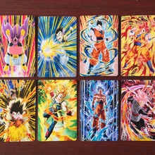 250 шт./компл. супер Dragon Ball-Z Heroes боевой карты Ultra Instinct Goku Vegeta игровая коллекция карт