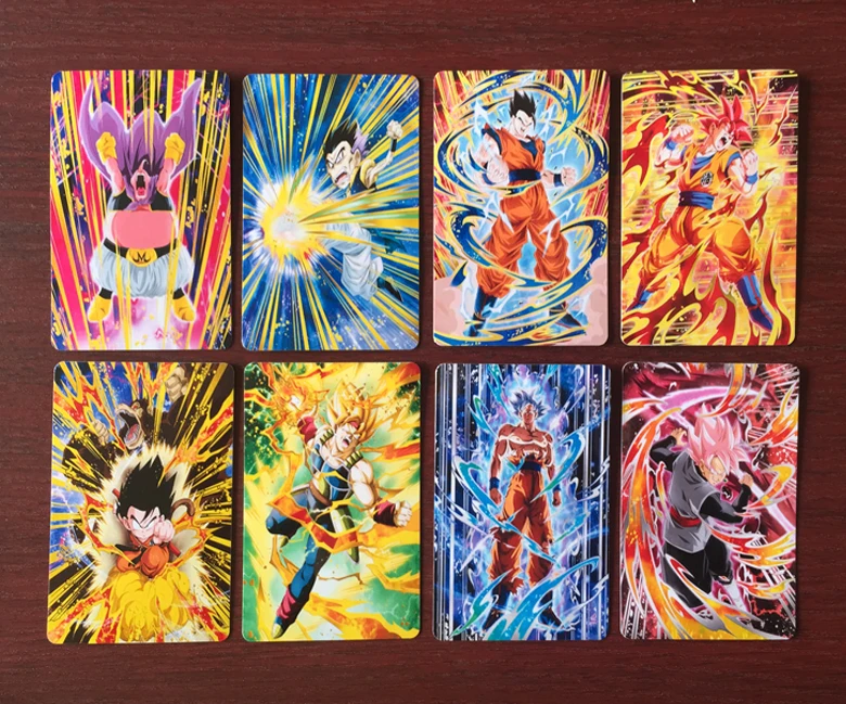 250 шт./компл. супер Dragon Ball-Z Heroes боевой карты Ultra Instinct Goku Vegeta игровая коллекция карт