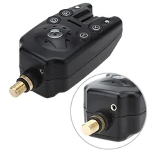 Lixada 10psc Беспроводная рыболовная сигнализация, 2 светодиода, беспроводные рыболовные оповещения, сигнал укуса, громкое звуковое оповещение, звуковой звонок для рыбы, клипса