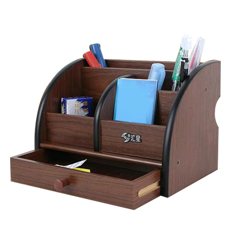 Fine Wool 5 Block Cherry Wood Pen Parallel Holder Cherry Wood Pen Parallel