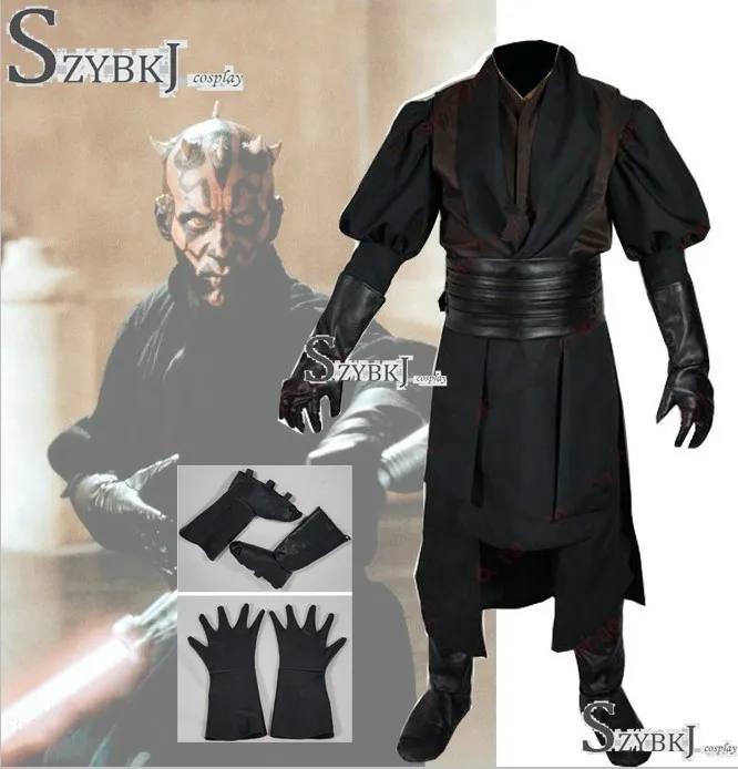 Star-Wars-Darth-Maul-cosplay-costume-outfit-full-set-customize-made