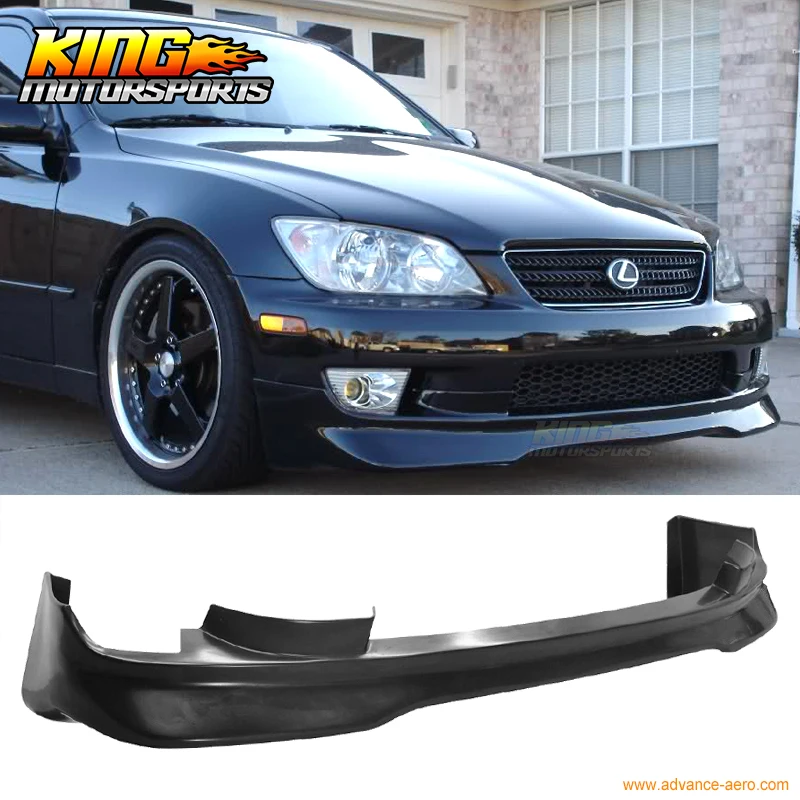 

FOR 01-05 LEXUS IS300 FRONT BUMPER LIP SPOILER BODYKIT AMG STYLE URETHANE PU