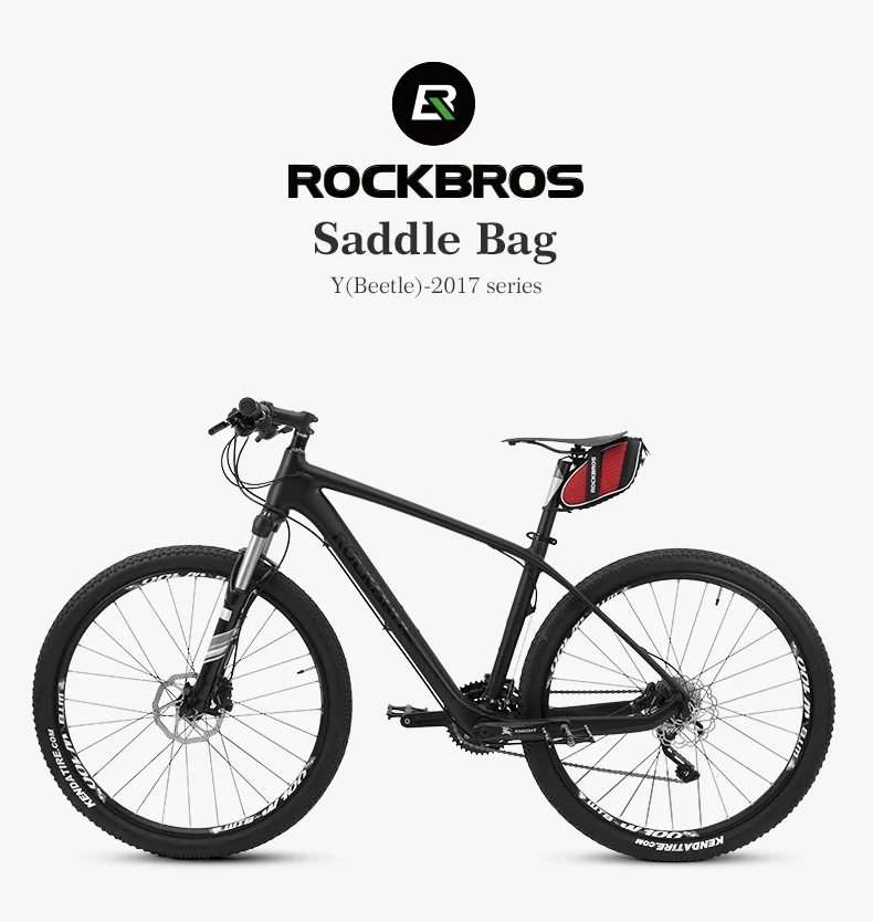 ROCKBROS MTB велосипедная сумка 3D седло Светоотражающая непромокаемая ударопрочная Задняя сумка подседельный штырь велосипедная сумка Аксессуары для велосипеда