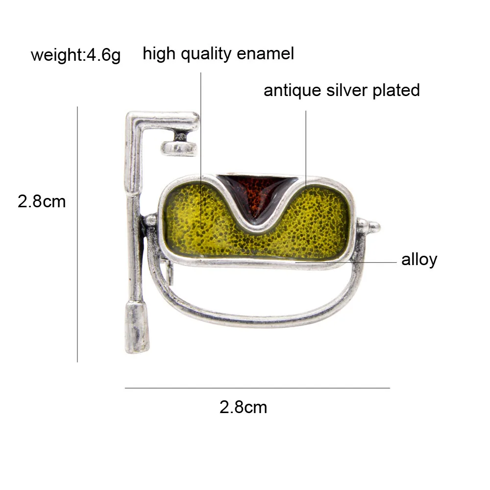 CINDY XIANG, дизайн, очки для дайвинга, очки, брошь для женщин и мужчин, булавки, унисекс, креативные высококачественные броши, модные значки