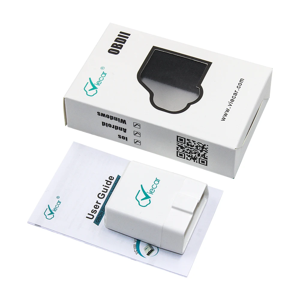 Viecar ELM 327 V1.5 PIC18F25K80 OBD2 Bluetooth 4,0 сканер ODB2 для Android/IOS OBD 2 Автомобильный диагностический автоматический инструмент elm327 v1.5