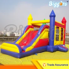 Sea Shipping Cheap Price Inflatable Jumping Bouncer Bounce House Bouncy Castle With Slide