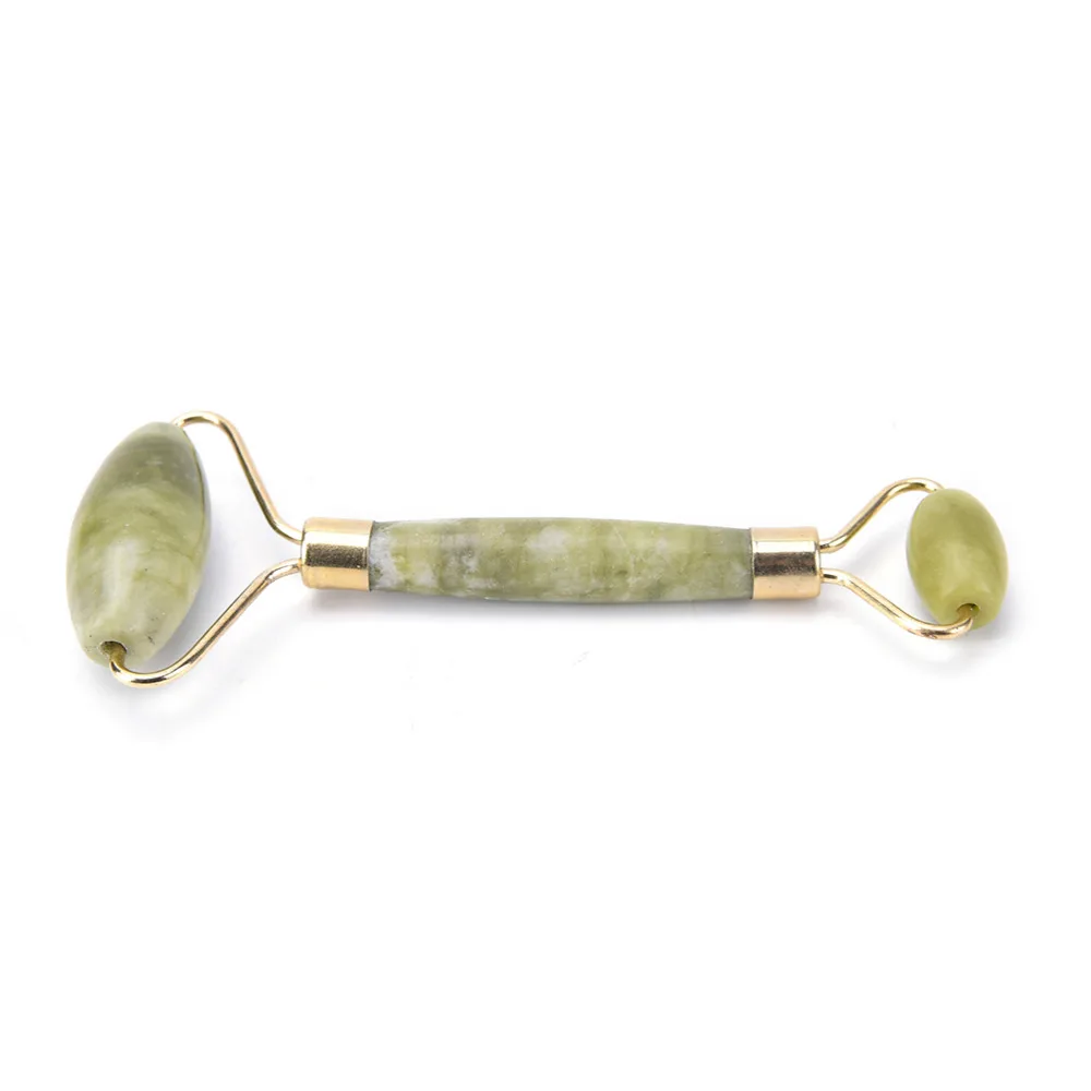 Natural Facial Beauty Massage Face Lift Tools artificial Jade Roller Face Thin massager - Цвет: as picture