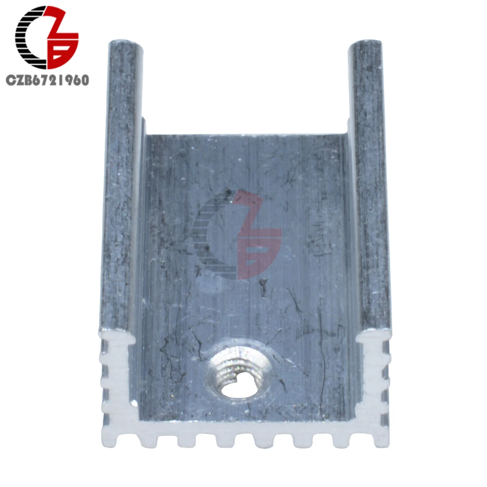 20PCS Heat Sink 21x15x10mm Aluminum Heat Sink TO-220 Transistors DIY