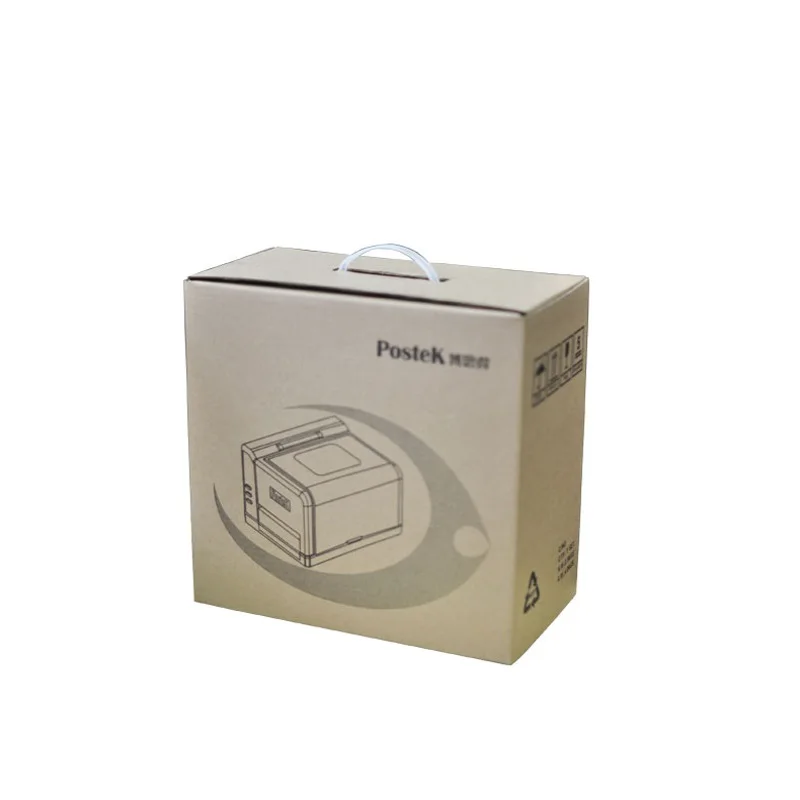 Cheap thermal transfer barcode sticker printer printing jewelry PET hang tag Label with free design software ribbon printer|barcode printer|sticker