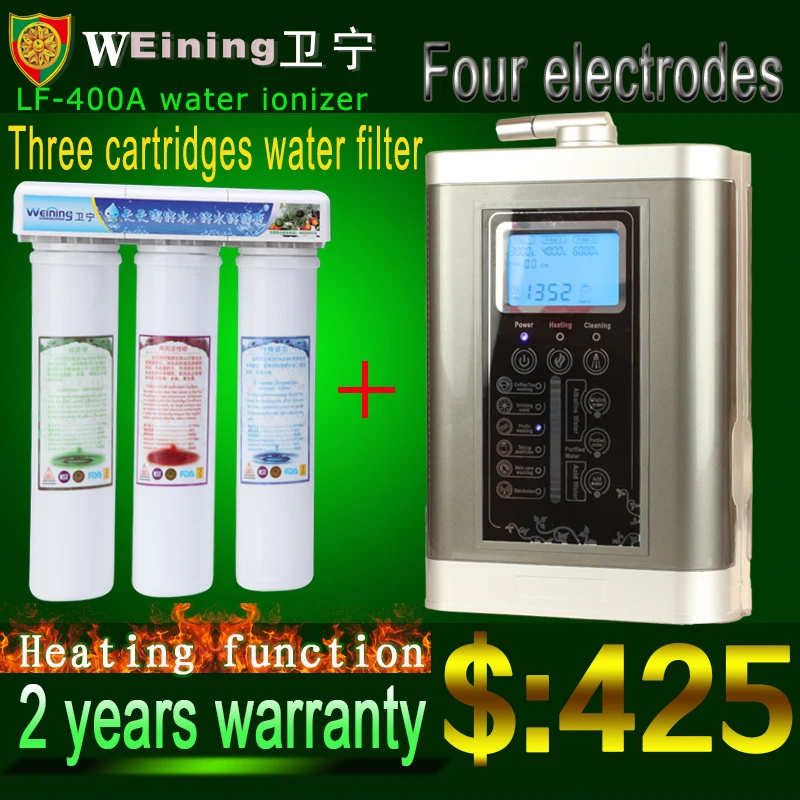 Kangen Water Ionizer plus 3 Stages Water Purifier Filter Cartridges