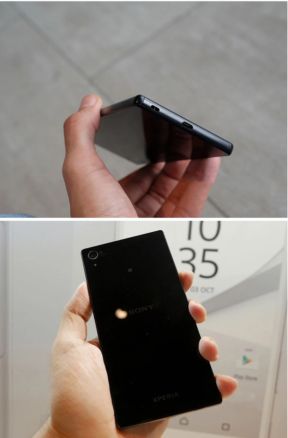 Разблокированный мобильный телефон sony Xperia Z5 Premium E6853, 3 Гб ОЗУ, 32 Гб ПЗУ, 5,5 дюймов, четыре ядра, 23 МП, GSM, Android, LTE