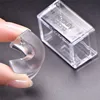 BeautyBigBang 1 Set Rectangle Jelly Silicone Nail Stamper Clear Handle Manicure Stamp Template Tools Stamper for Stamping ► Photo 3/6