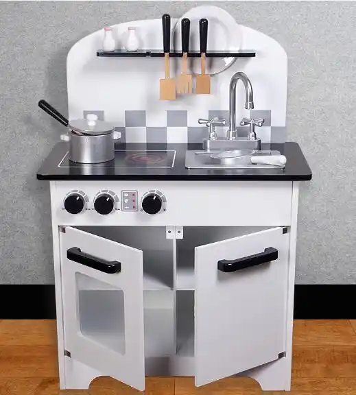 white kitchen toy