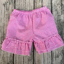 Летние Шорты для девочек, разные цвета пляжные шорты для купания, шорты для маленьких детей, дизайн, шорты в полоску для новорожденных