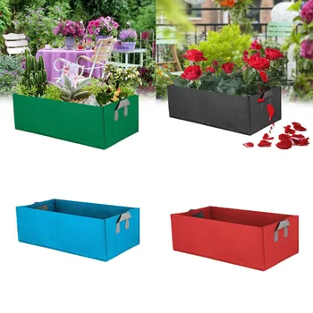 

Creative Square Rectangle Plastic Spot Flower Garden Non-woven Fabric Grow Bag