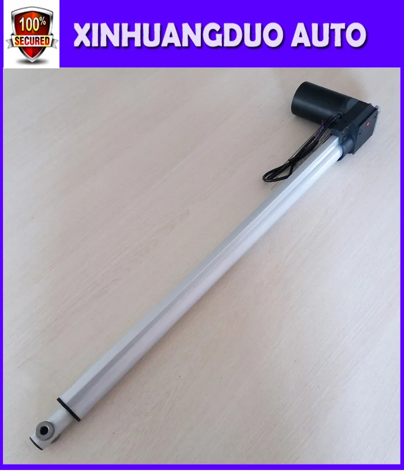 

12v/24V 600mm (24inch)micro linear actuator, electric linear actuator, thrust 5000N/500KG/1100LBS, tv lift Customized stroke