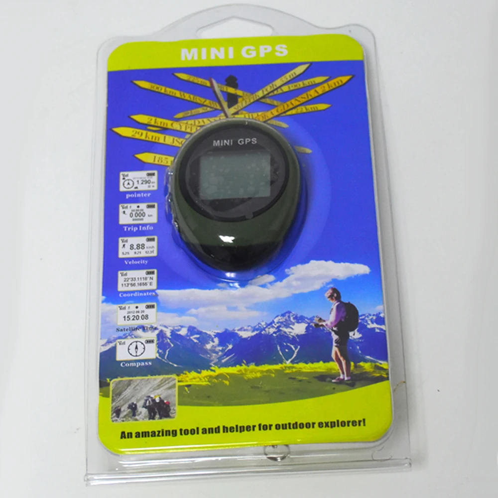 Navigator para a Floresta Acampamento ao ar Mini Localização Tracker Handheld Militar Viagem Caça Turismo Livre Caminhadas Equipmen Gps 11 High Quality Esporte e Lazer