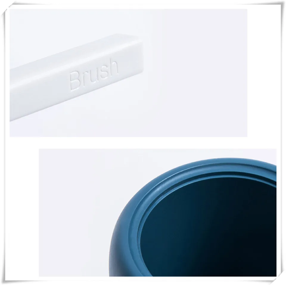 MSJO силиконовый держатель для туалетной щетки, чистящая подставка для ванной, белая, синяя, TPR щетка для унитаза, креативная, нордическая, Wc щетка, держатель, силикон