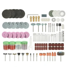 166 шт. 1/8 дюймов Вращающийся инструмент полировка колесная дрель набор аксессуаров шлифовальный