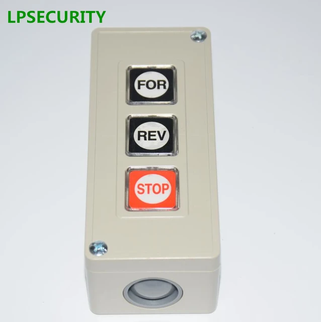 LPSECURITY MANUAL Push button Switch for barrier gates and gate openers