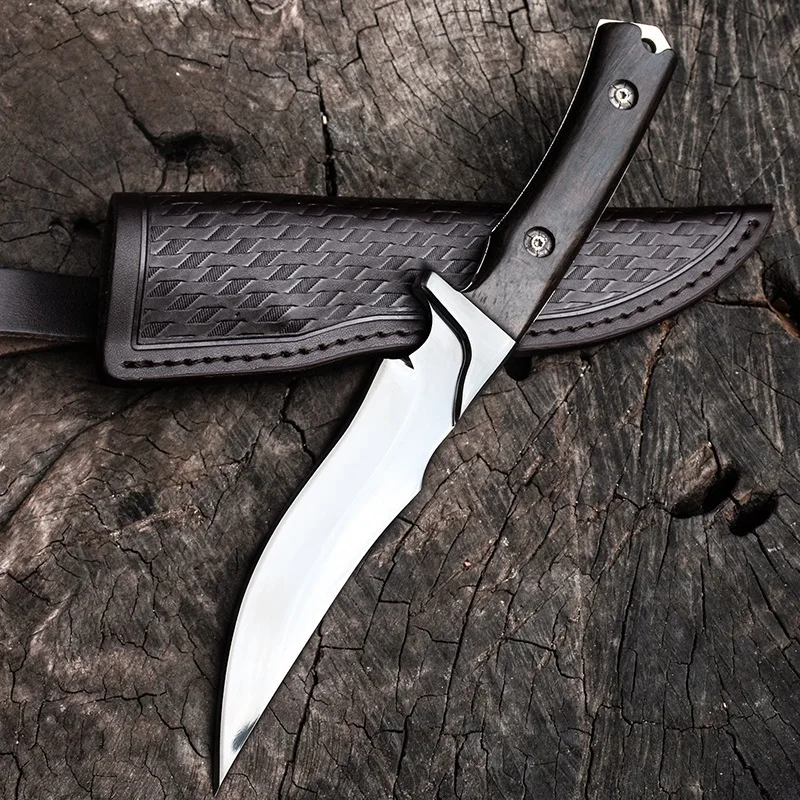 Voltron D2 стальной высокопрочный прямой нож, армейский нож для самообороны с наружным ножом