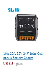 10A 20A 30A 12 В/24 В ЖК-дисплей солнечный заряд r свинцово-кислотная батарея литий-ионный ШИМ Солнечный контроллер заряда USB 5 В