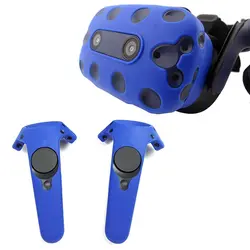 Для Htc Vive Pro Vr виртуальной реальности Гарнитура силиконовая резина Vr очки шлем контроллер чехол силиконовый чехол