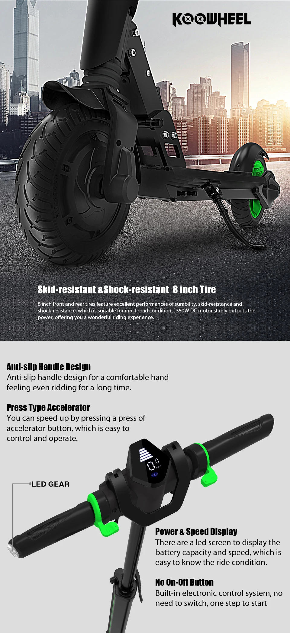 E1 Electric Scooter