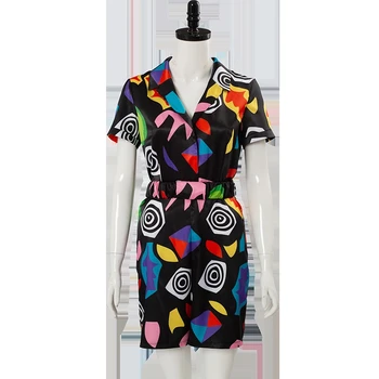

Girls Stranger Things 3 Eleven Jumpsuit Cosplay Costume EL Cosplay Outfit Women Halloween Carnival Party XS-3XL