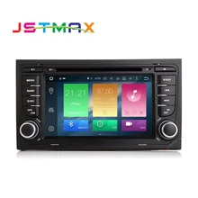 Android 6.0 7 Inch 2 Din Touch Screen Car Video DVD Player WIFi GPS Map Audio 8-Core In-dash Mic for Audi A4 S4 RS4
