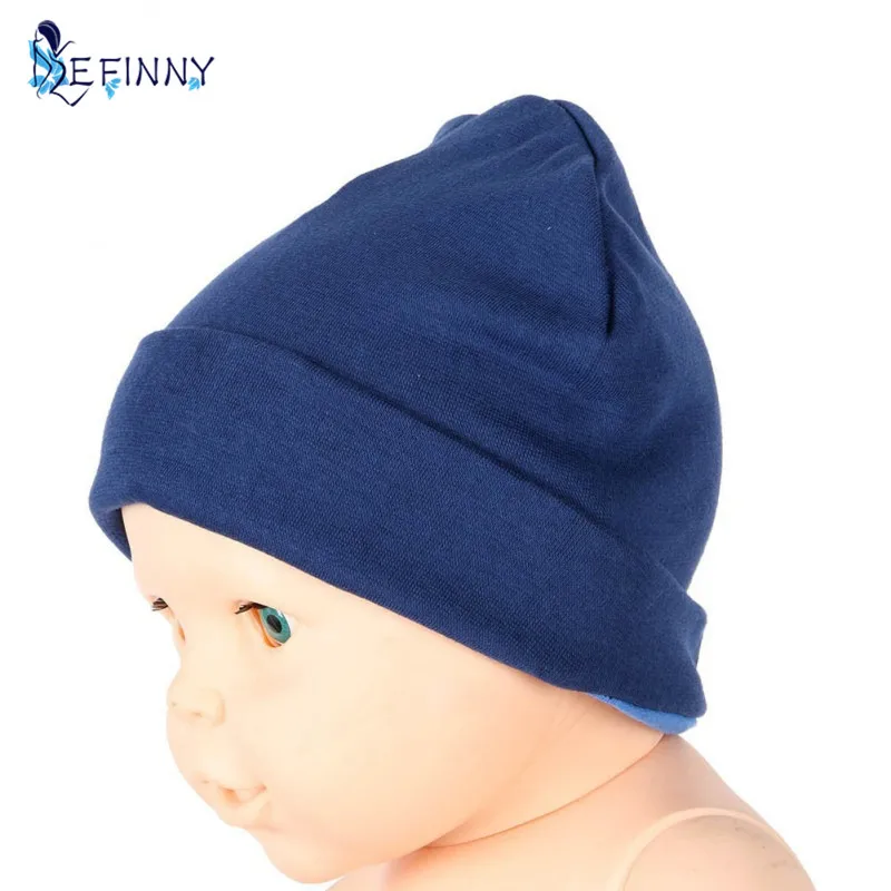 Newborn Candy Solid Colors Hat Cap Baby Beanies Hats Cotton Born Boy Gril Hat Toddler Infant