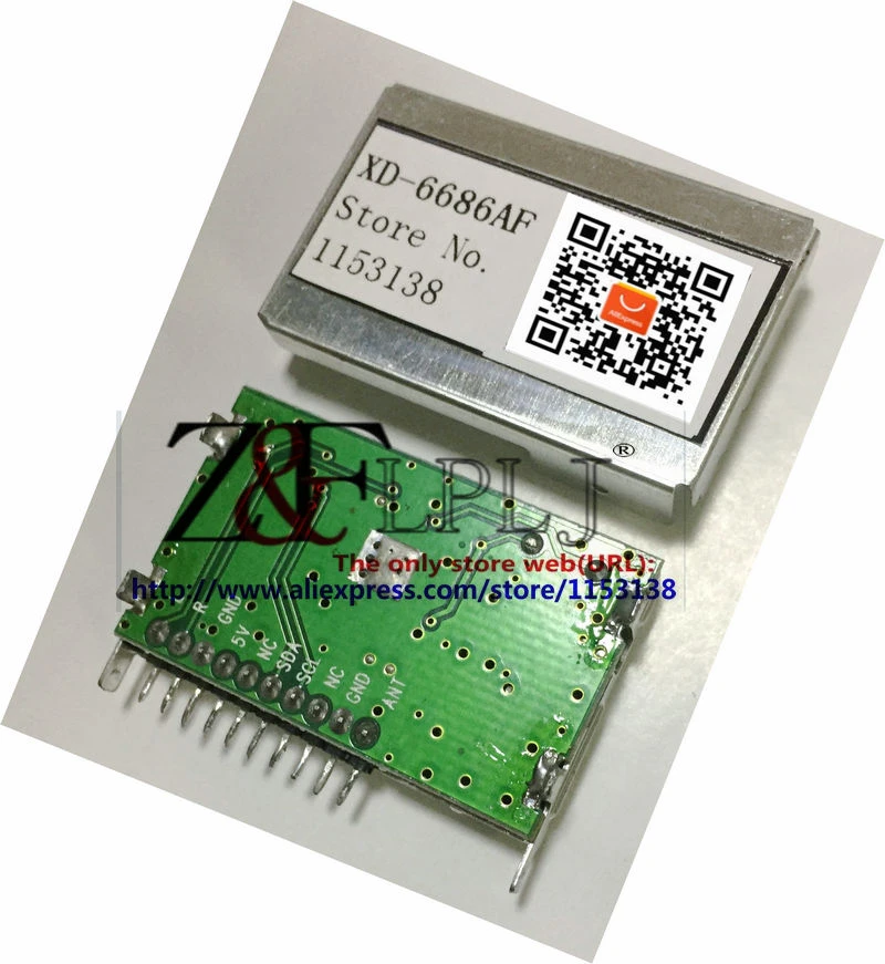 Am Fm Digital Tuning Car Radio Car Radio Tuner With Main Chip Tef6686hn F8602 Xd 6686af S 4mhz With Rds Tuner Module 1pcs Aliexpress Electronic Components Supplies