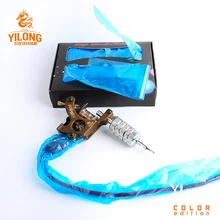 125 шт./упак. BlueTattoo Клип шнур рукава сумки поставить одноразовые чехлы Сумки для татуировки профессиональный тату-аксессуар