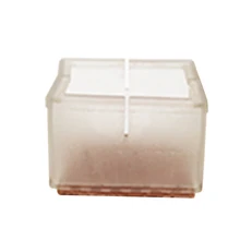 Силиконовое квадратный 8 шт./упак. фурнитура для стола стула ноги пол навершие для ножек коврики для стола или пола разнообразие внутреннего Диаметр 30-35 мм