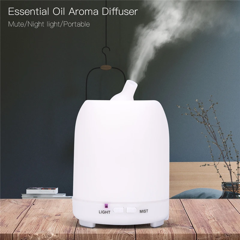

200ML Colorful Changing Lights Electric Essential Oil Aroma Diffuser Portable Ultrasonic Air Humidifier Aromatherapy Diffusers