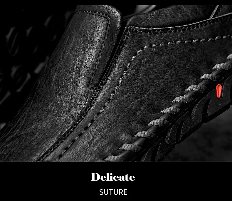 ZSAUAN/классические мокасины; мужские лоферы; повседневные мужские туфли из спилка с круглым носком; коллекция года; туфли-лодочки ручной работы; цвет черный, серый; размеры 38-45