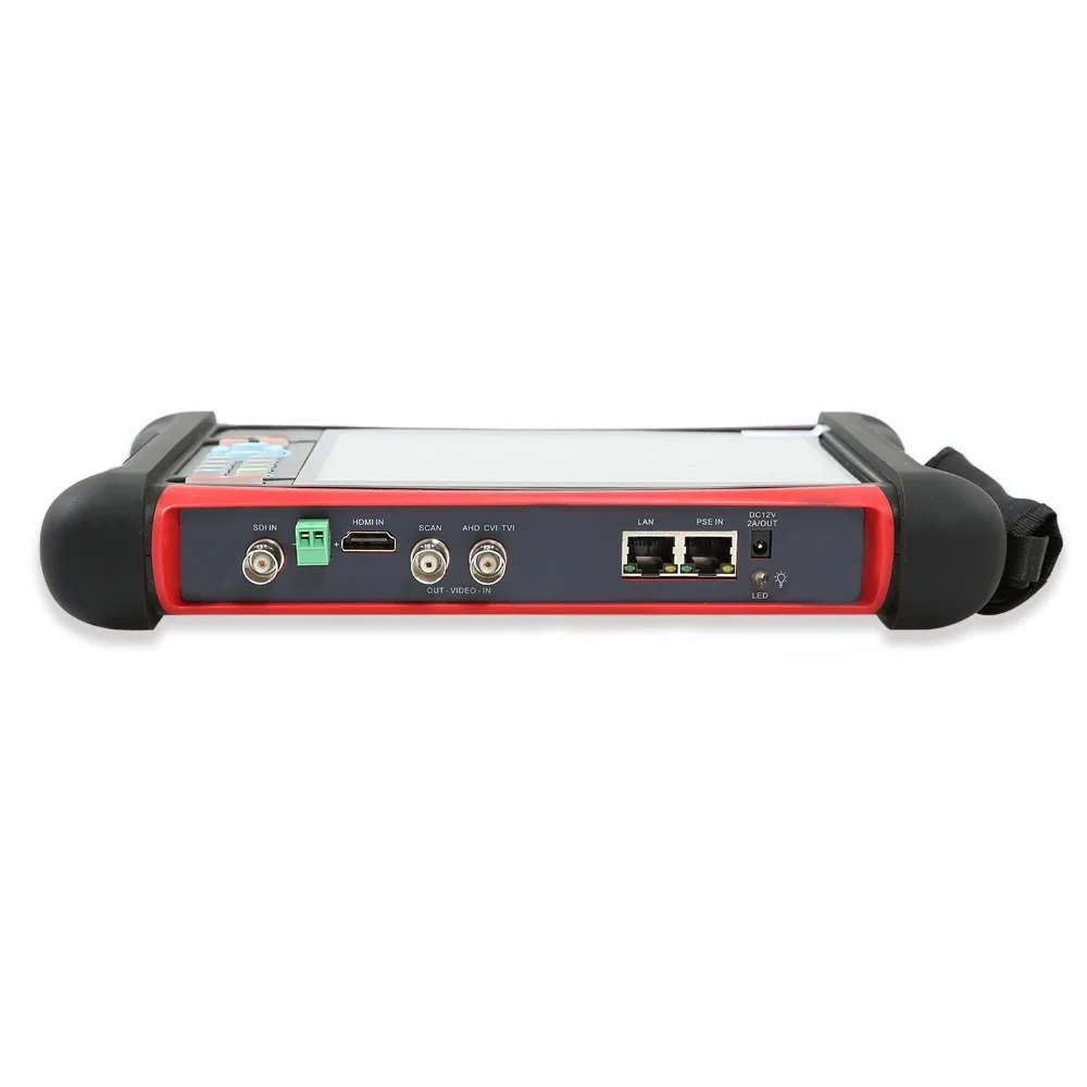 X7 7 дюймов IP камера тестер CCTV с SDI/TVI/AHD/CVI/POE/WIFI/4K H.265/HDMI In & Out/R45 TDR/обновление прошивки