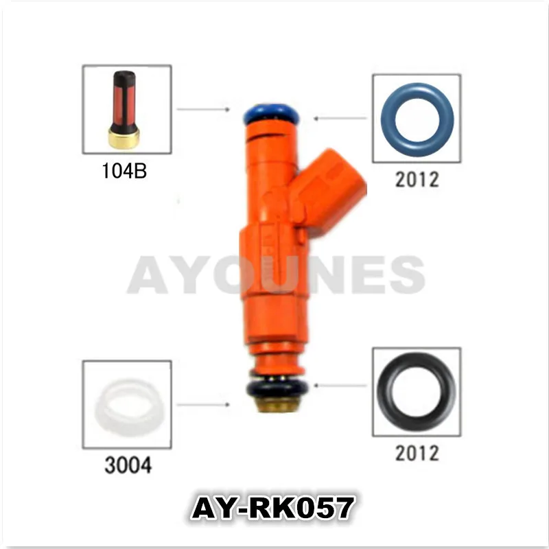 

12piecese/set fuel injector repair kits for Mazda 6 injector 0280156154 0586156156 for AY-RK057