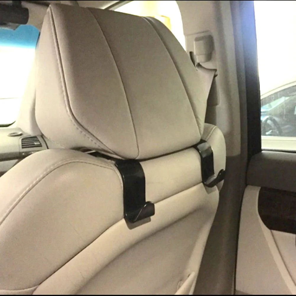 4-Pack автомобиль заднее сиденье крючок в изголовье зажимы для автомобилей Вешалка для хранения Кошелек продуктовая Сумка Сумочка для Ford Golf Volvo