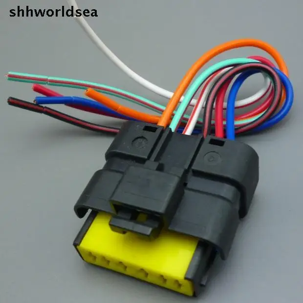 Shhworldsea 4 шт. 6-контактный автомобильный подключаемый клапан масло вилка насоса