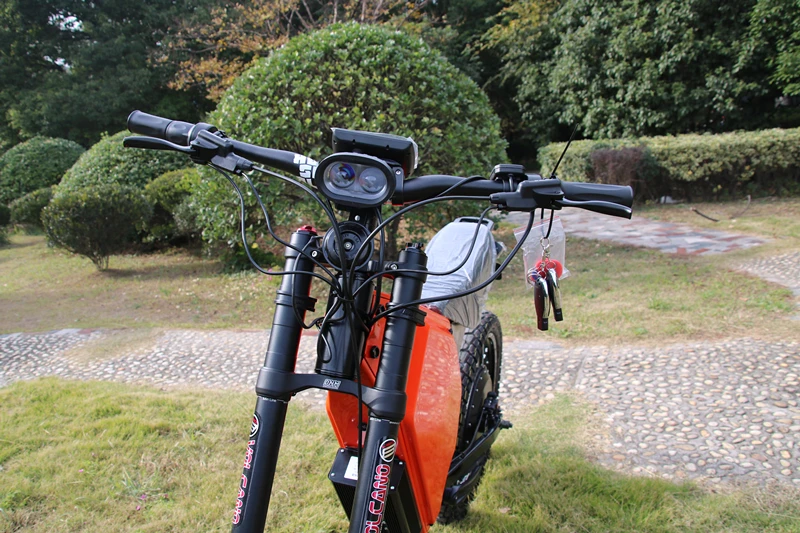 Новый мощный V2 72V 8000W Электрический горный велосипед/электрический