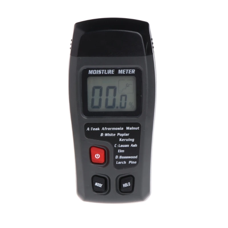 OOTDTY измеритель влажности древесины анализатор тестер влажности древесины детектор влажности гигрометр 2 Pin