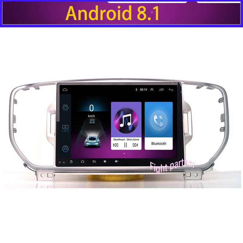 Заводская цена 4G Автомобильный dvd на основе Android для KIA sportage 2016 2017 kx5 gps навигатор